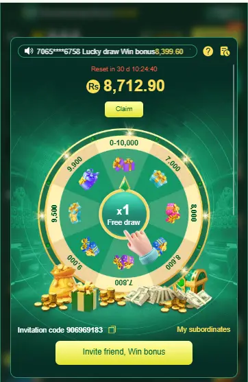 k666 game lucky draw