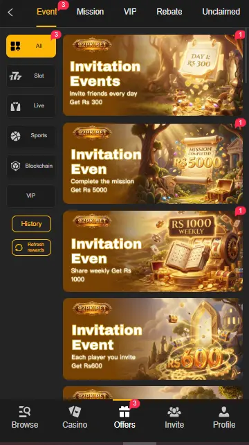 offers and promotions 92pk bet game