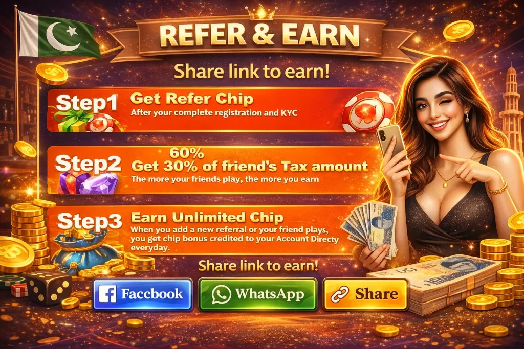 REFER AND EARN CD44 GAME