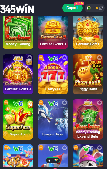 games on 345e apk