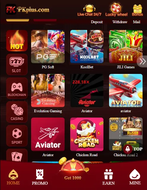 games on pkplus apk