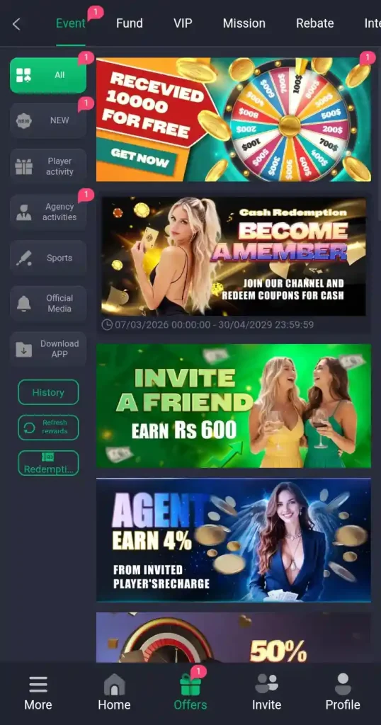 offers and promotions hq177 apk