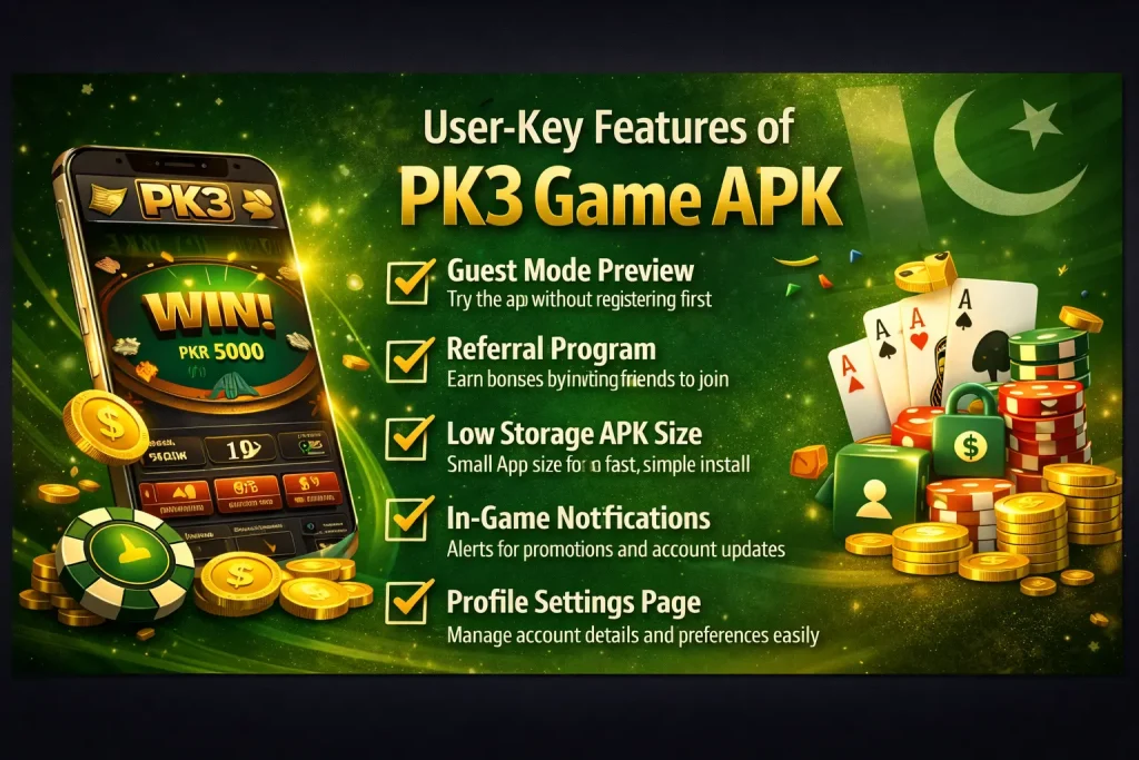 pk3 game features