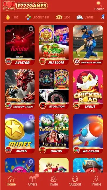 games on p777 apk
