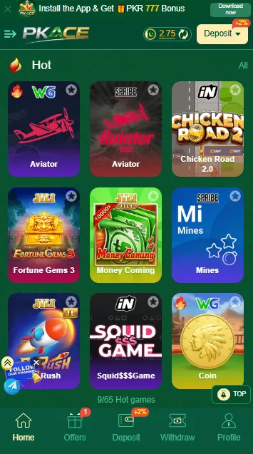 games on pkace apk