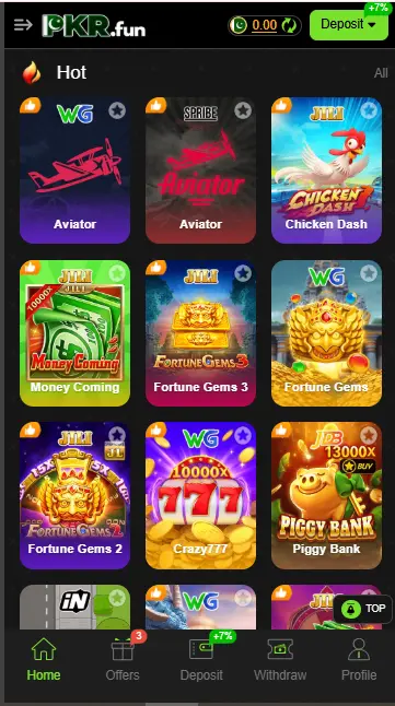 games on pkrfun apk