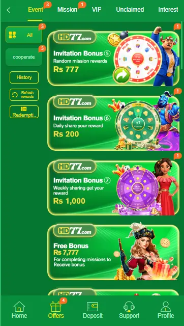 offers hd 77 game apk