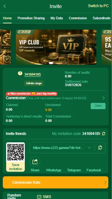 earn money with c222 game