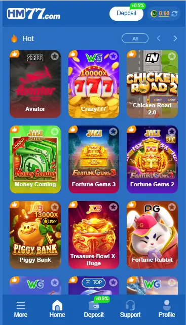 games on hm77 apk