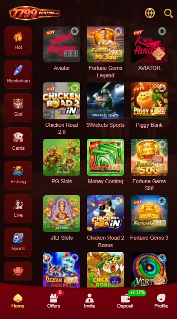 games on win7799 apk