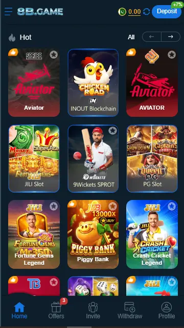 hot games on 8b game apk