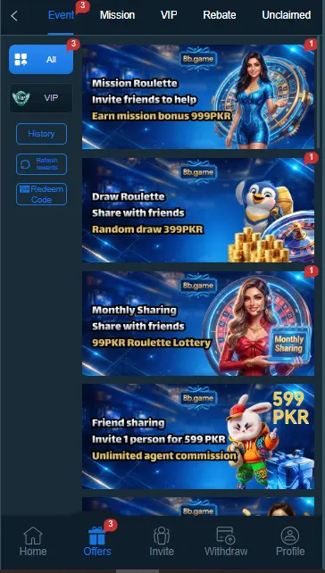 offers and promotions 8b game apk