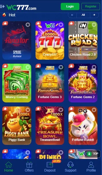wc777 game download